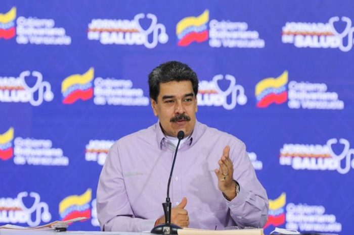 Maduro reporte de covid-19