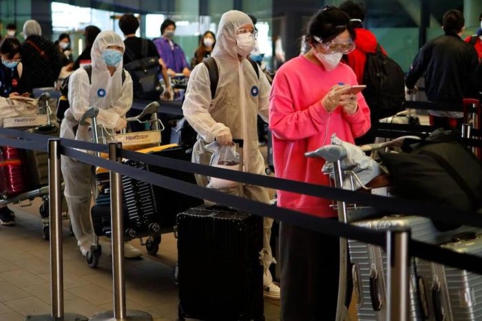 China exige pruebas de coronavirus a viajeros internacionales
