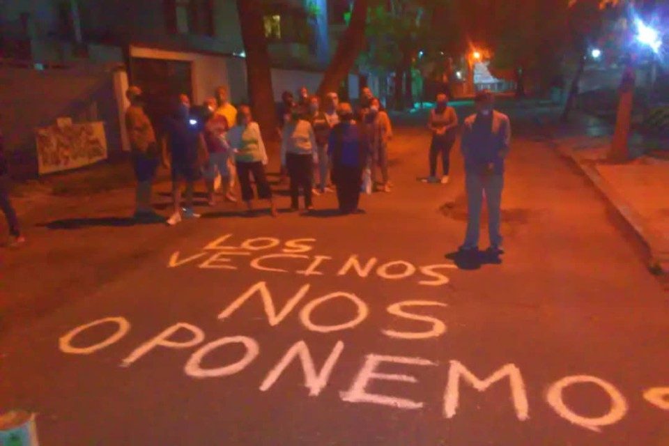 Las Acacias protesta 27.07.20