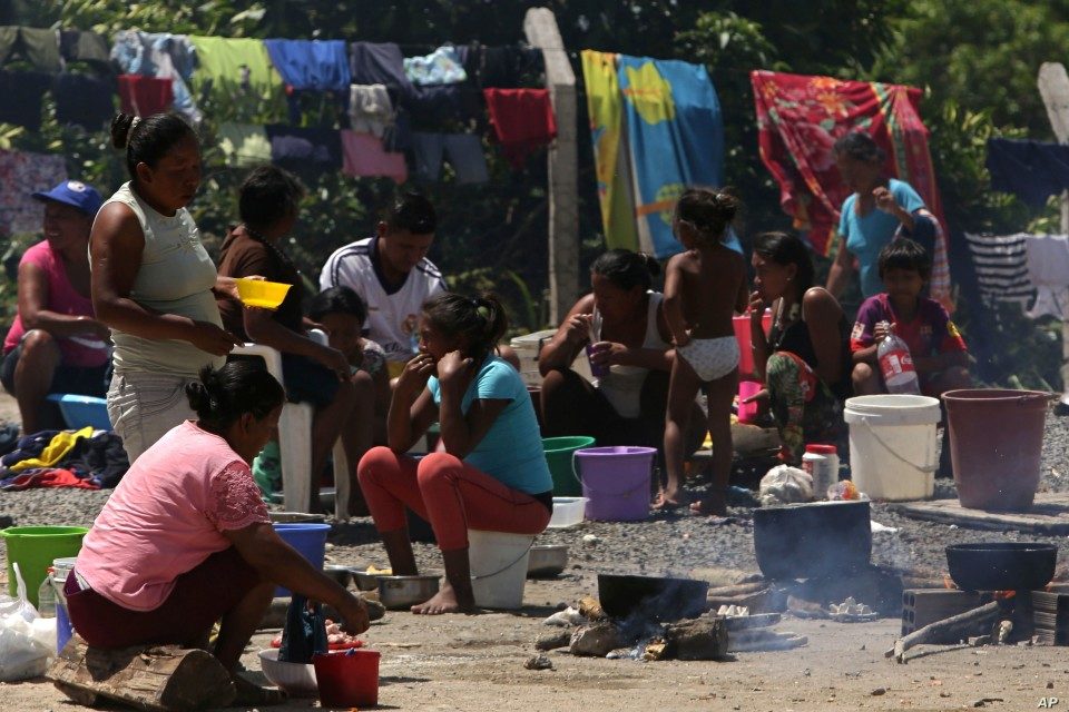 Roraima Brasil operación Bienvenida