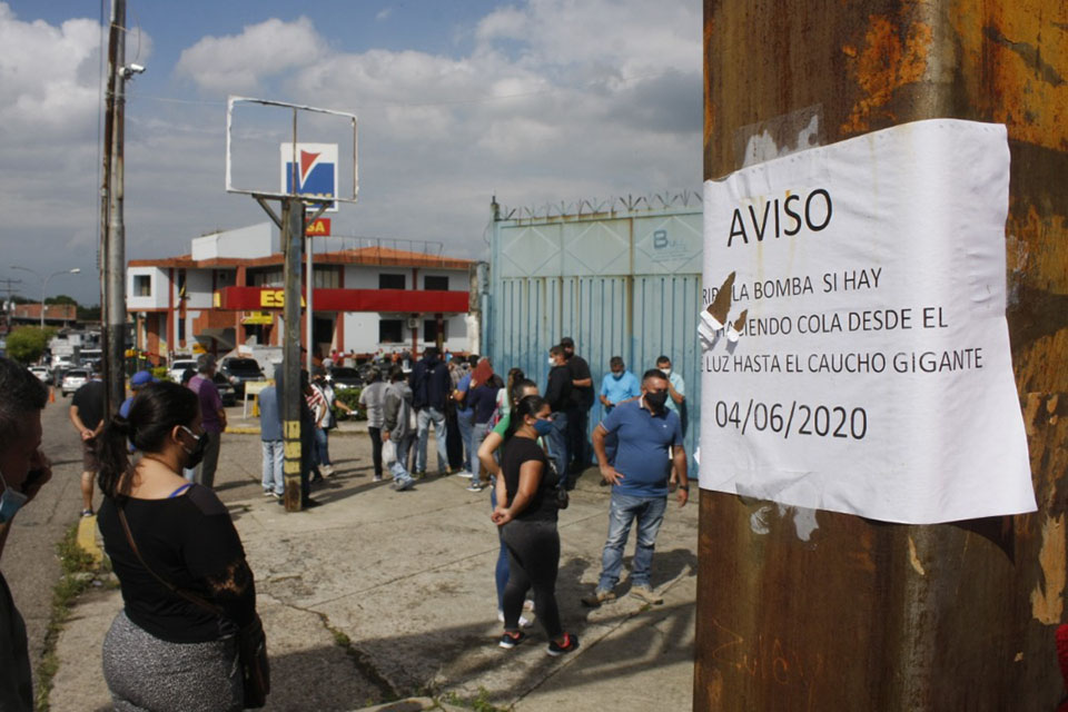 Sin gasolina en Táchira