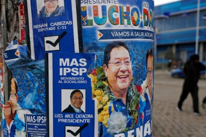 MAS gana elecciones en Bolivia