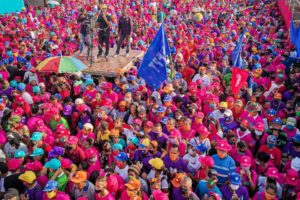 Marcha del PSUV en Zulia