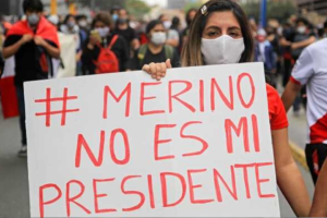 Tiktokers son los líderes de las protestas en contra del presidente interino de Perú
