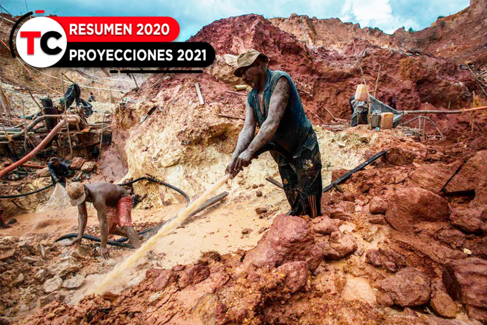 Oro, sangre, ecocidio y esclavitud reinaron durante 2020 en el Arco Minero