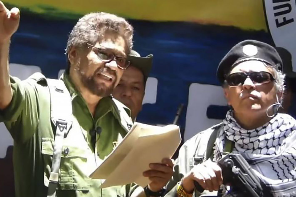 Twitter suspende cuentas de disidentes de las FARC Márquez y Santrich