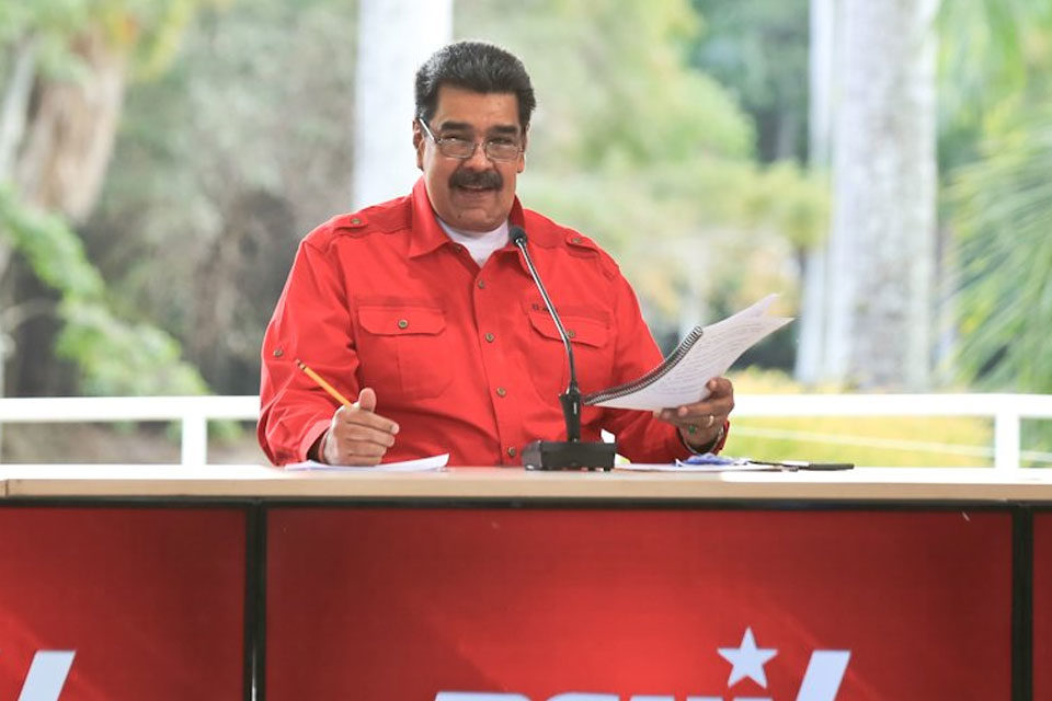 Maduro reunión PSUV