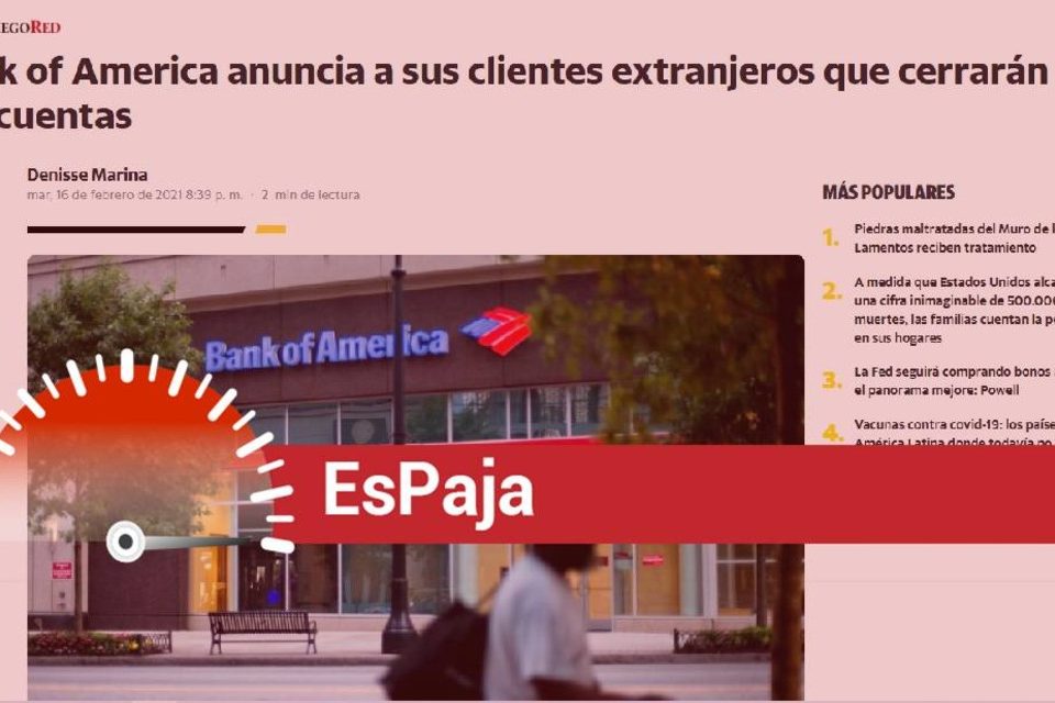 EsPaja Bank Of America