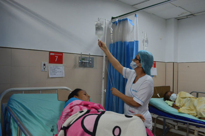 Sector de enfermería expuesto a la covid-19 enfermeras