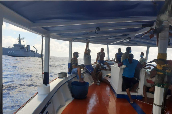 Pesquero venezolano incautado por la Marina de Brasil