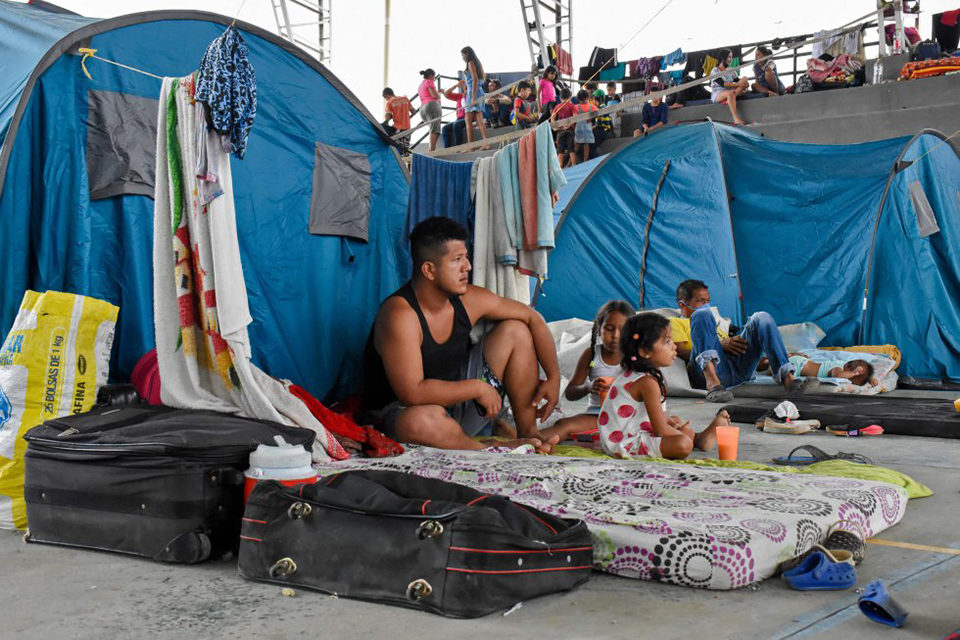 venezolanos desplazados