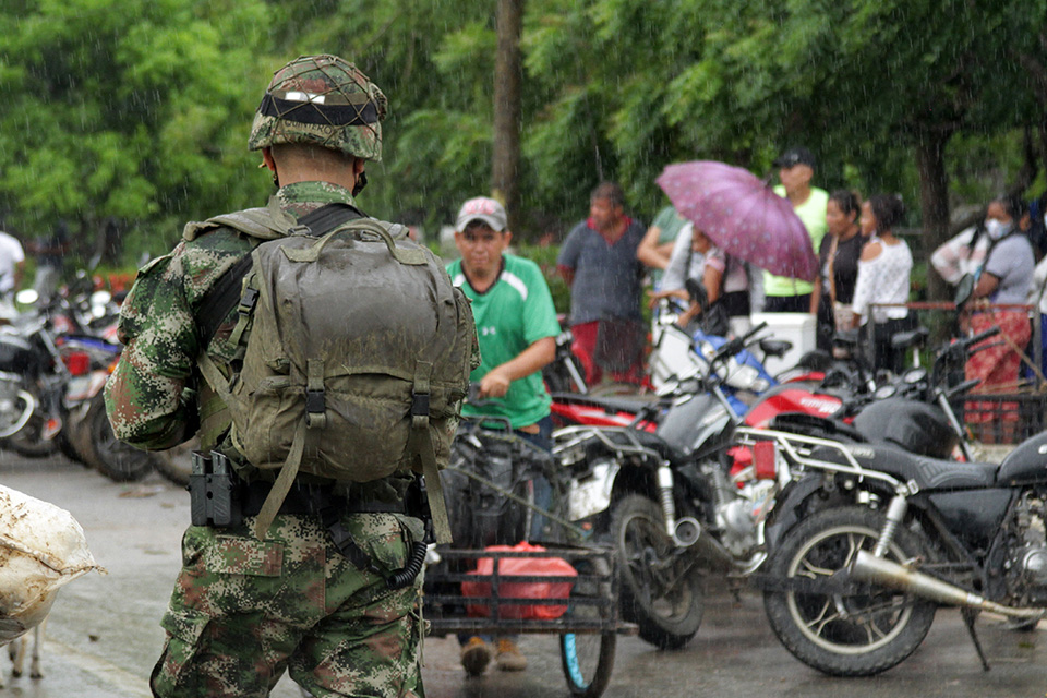 Arauca HRW Venezolanos Desplazados por enfrentamiento en Apure