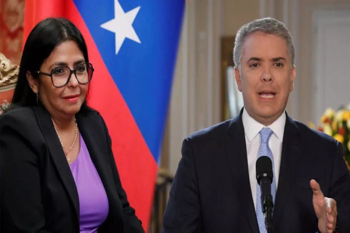 Iván Duque Vs Delcy Rodríguez