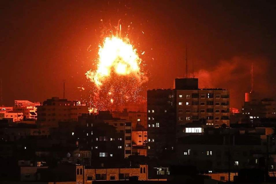 Franja de Gaza recibe nuevo ataque de Israel