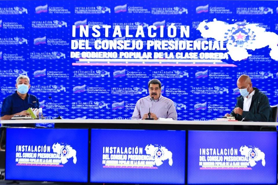 Maduro anuncia la creación del consejo presidencial de la clase obrera