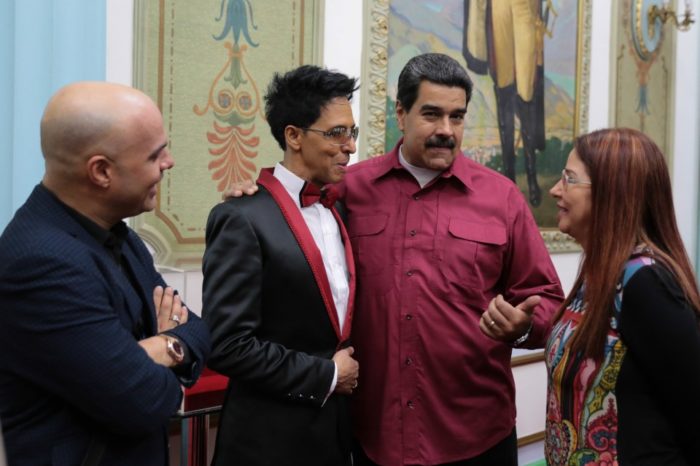 Bonny Cepeda Nicolás Maduro