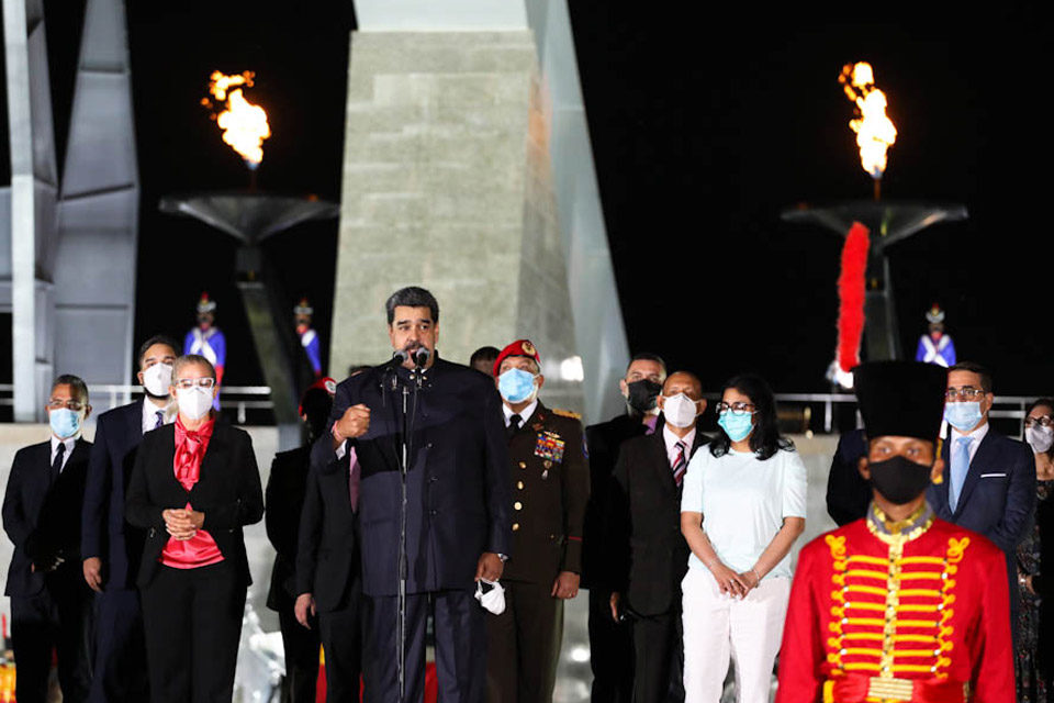 Nicolás Maduro, discurso sobre el Bicentenario de la Batalla de Carabobo
