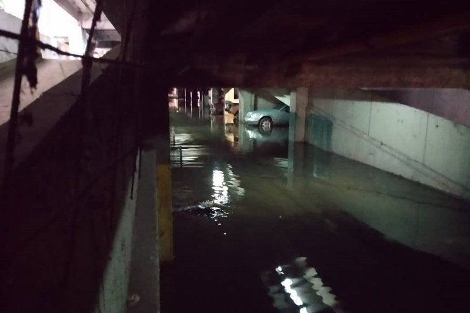 Inundado Parque Central