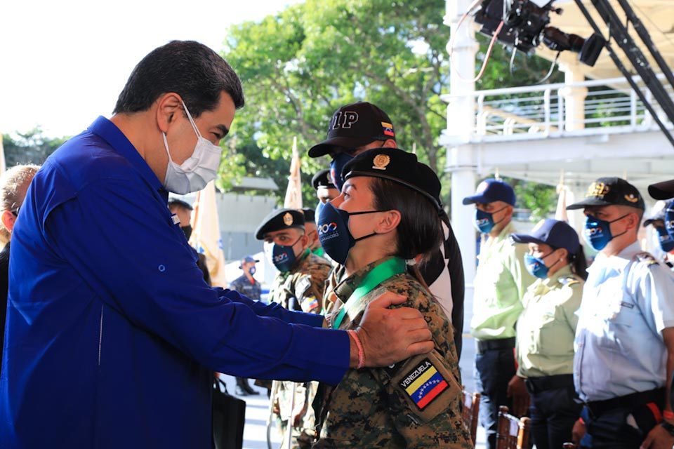 Ascensos policiales, Nicolás Maduro