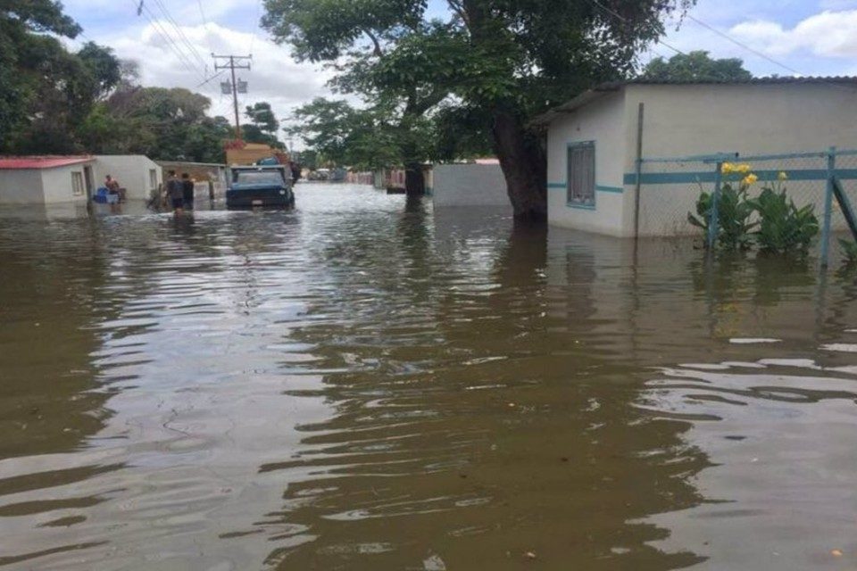 Bolívar inundaciones municipio Caroní 18.08.2021