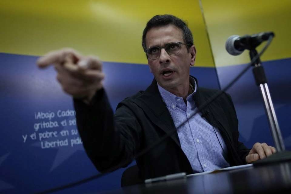 El derecho a aspirar Henrique Capriles
