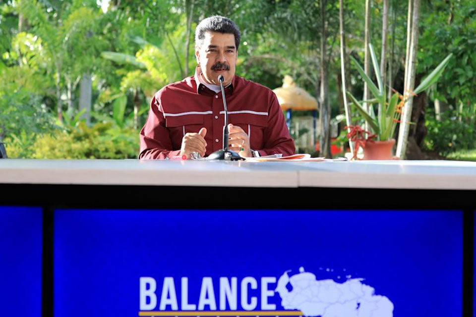 Nicolás Maduro ofrece balance de covid-19 en la semana