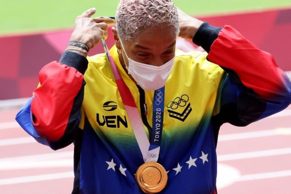 Yulimar Rojas medalla de oro