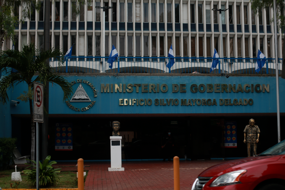 edificio-del-ministerio-de-gobernación Nicaragua VOA