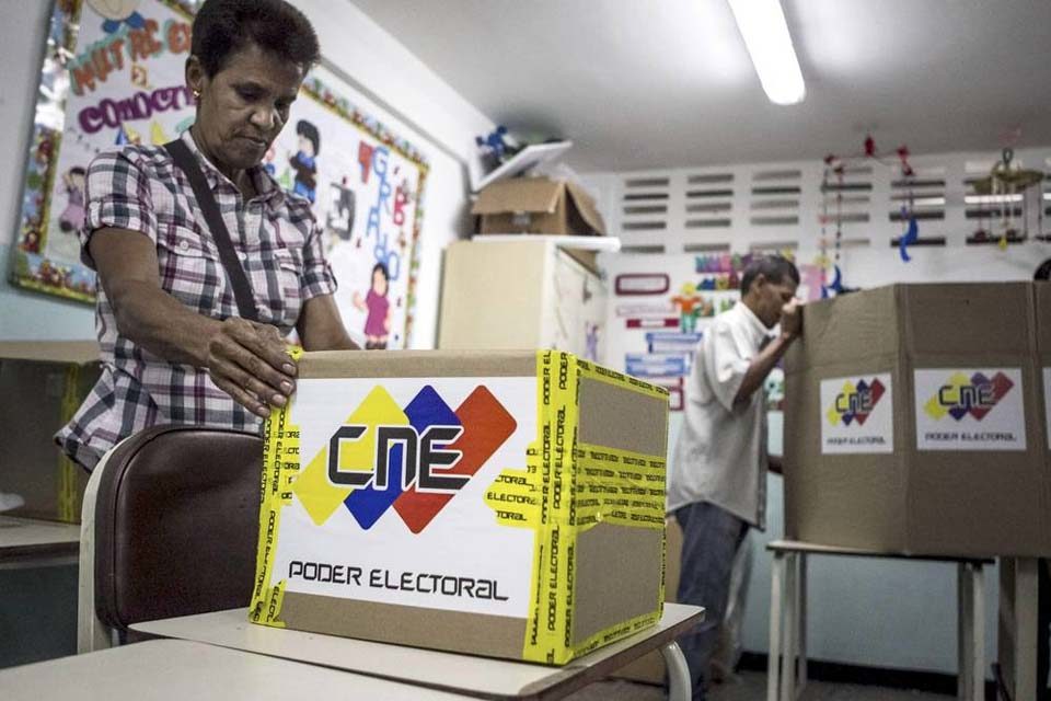 Elecciones Votación regionales Caracas
