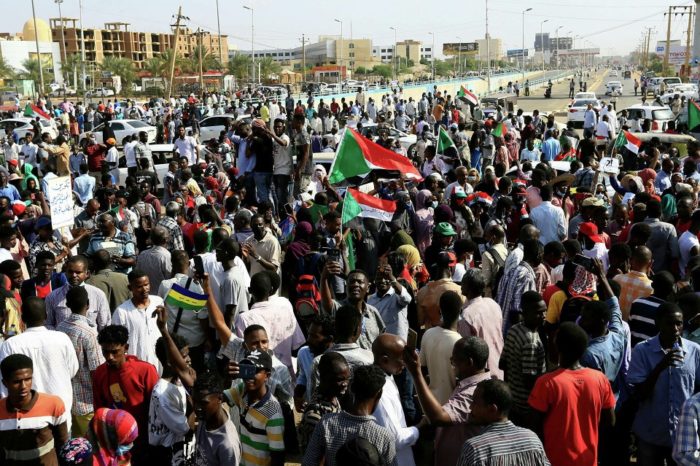 protesta Sudan