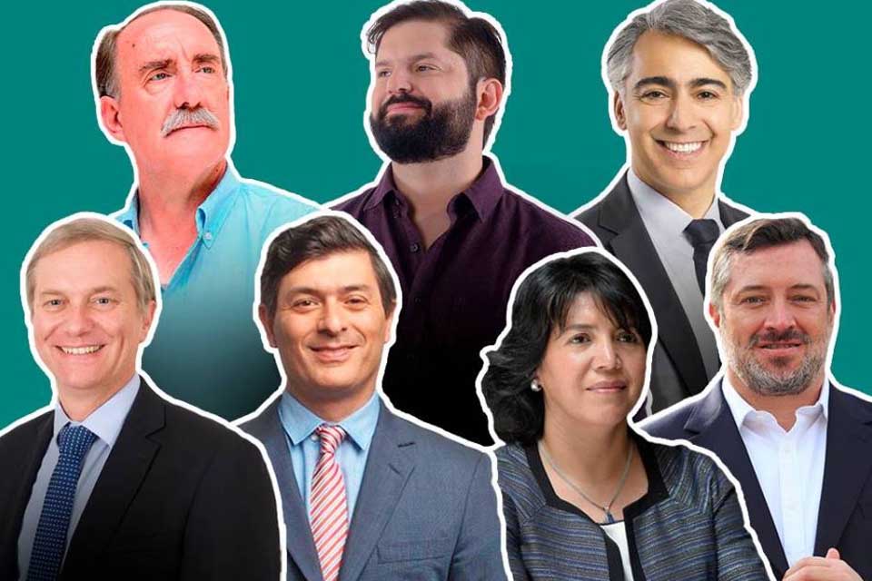 Candidatos presidenciales Chile 2021