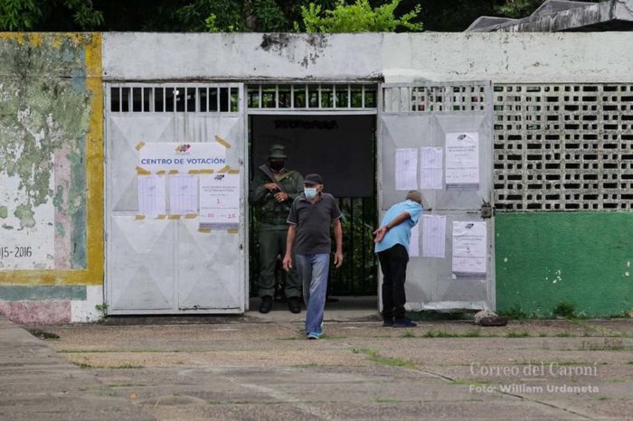Ciudad Guayana centros de votación
