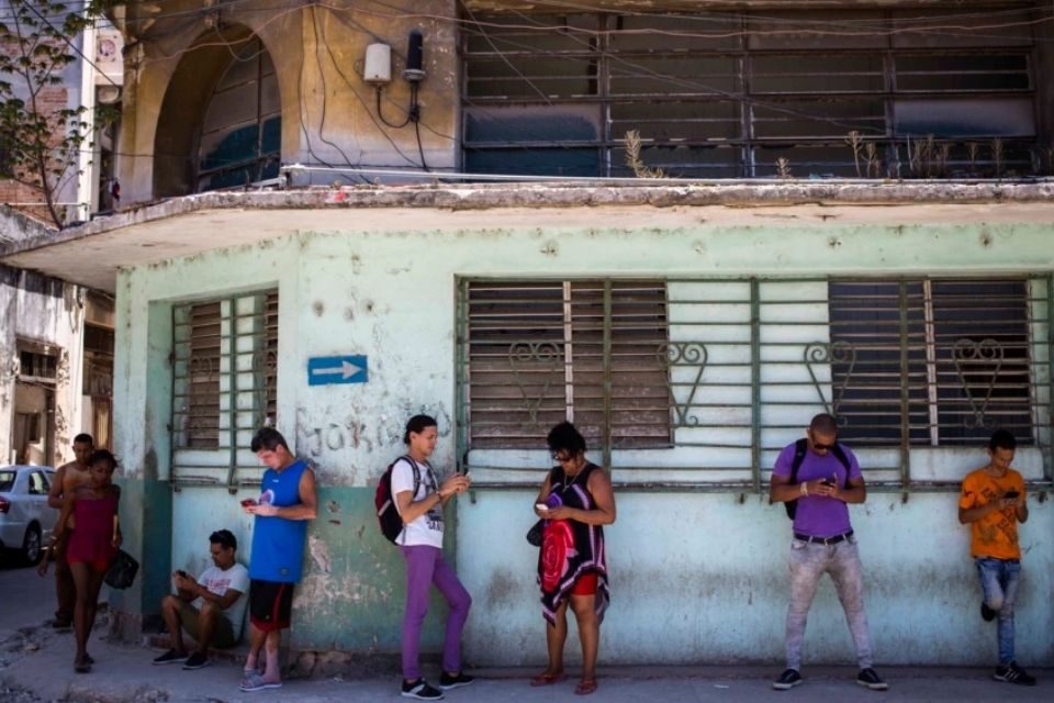 Conexión a internet en Cuba