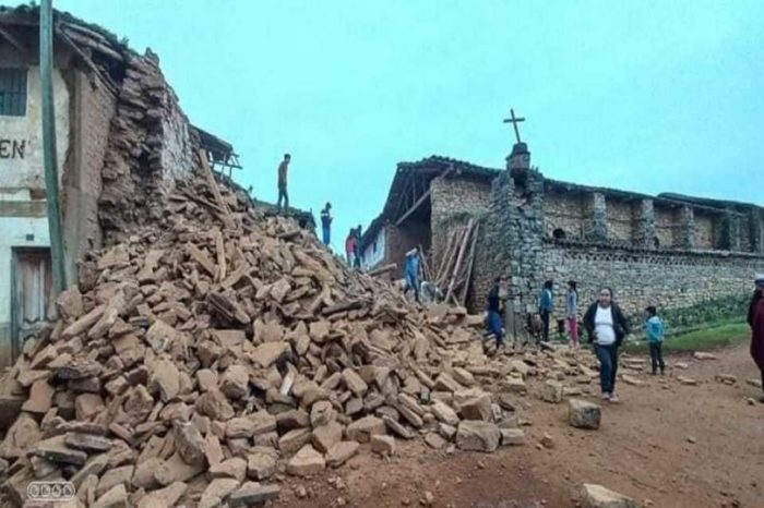 Terremoto en Perú de magnitud 7,5 derrumba patrimonio histórico del siglo XVI