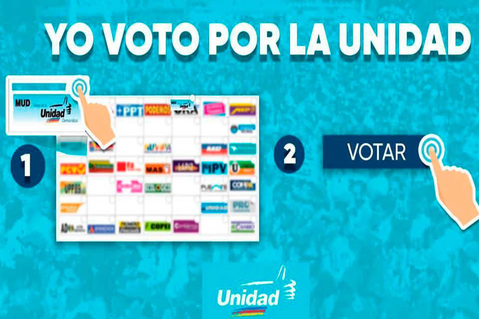 Votar el 21N y por la MUD