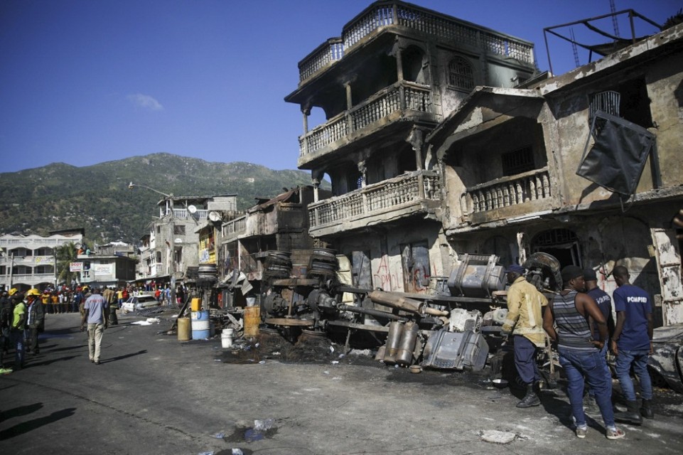 Haiti explosion cisterna gasolina