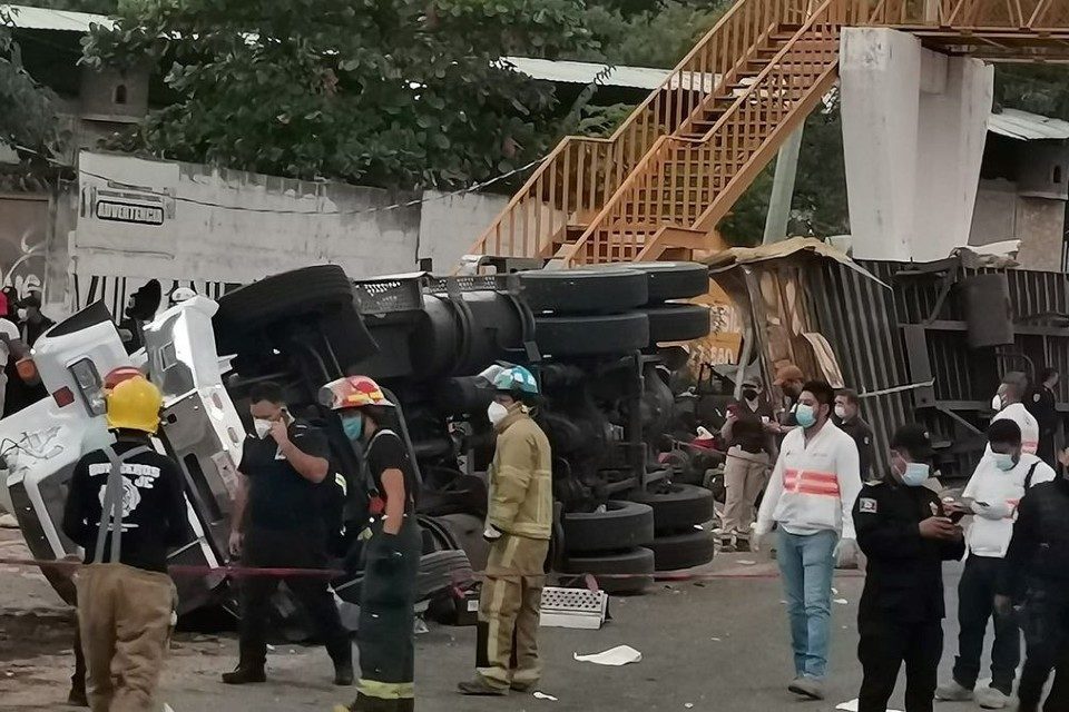 Mexico migrantes accidente 09.12.2021