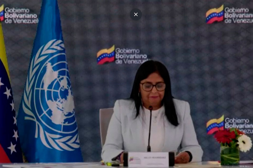 Delcy Rodríguez / EPU de la ONU gobierno