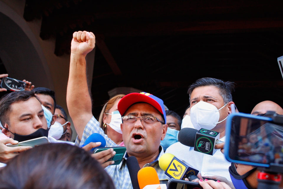 Sergio Garrido: "Mi lucha la voy a continuar, yo soy demócrata y se lo dije a Maduro"