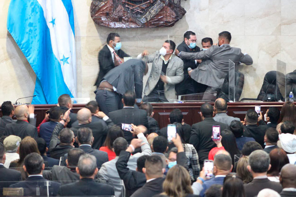 Crisis en el Congreso de Honduras a días de la asunción