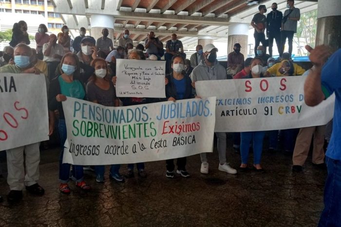 Protesta de jubilados