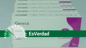 Espaja Genrui Biotech test antigenos covid-19
