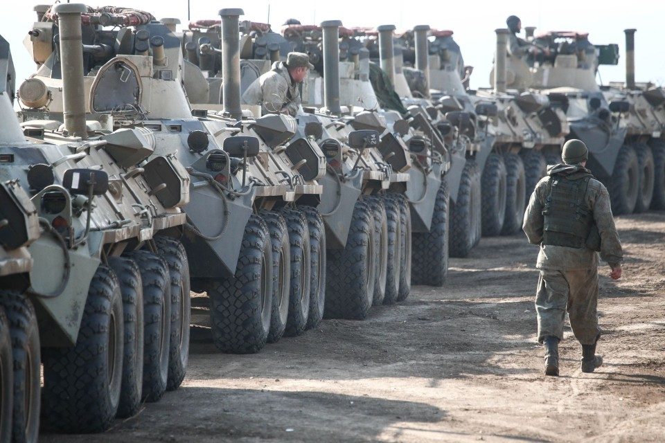 tanques Rusia Ucrania