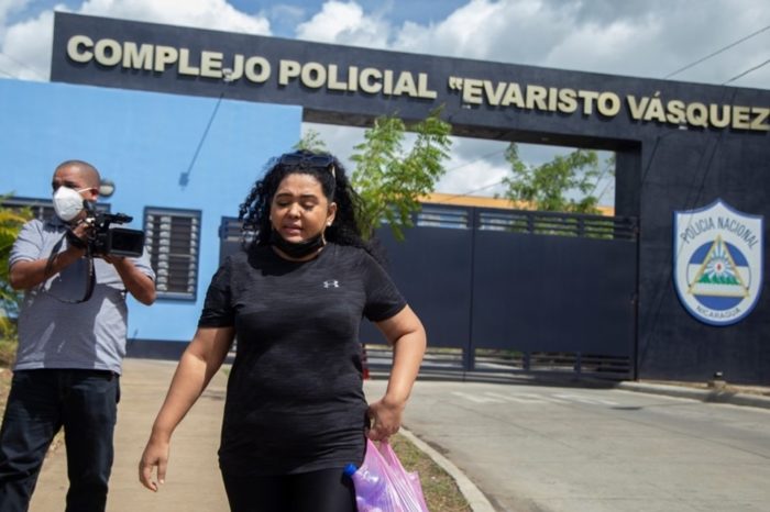Esposa Miguel Mora Nicaragua presos políticos