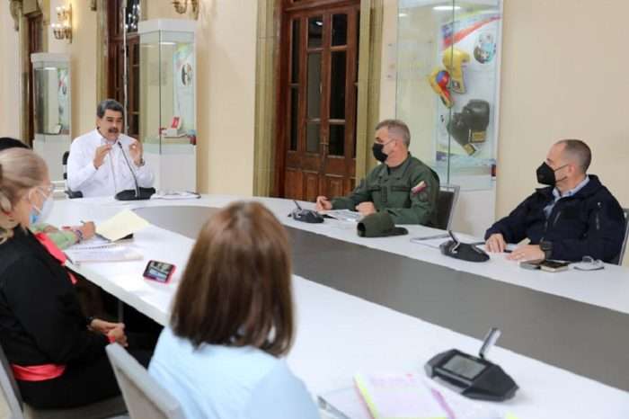 Maduro en Miraflores