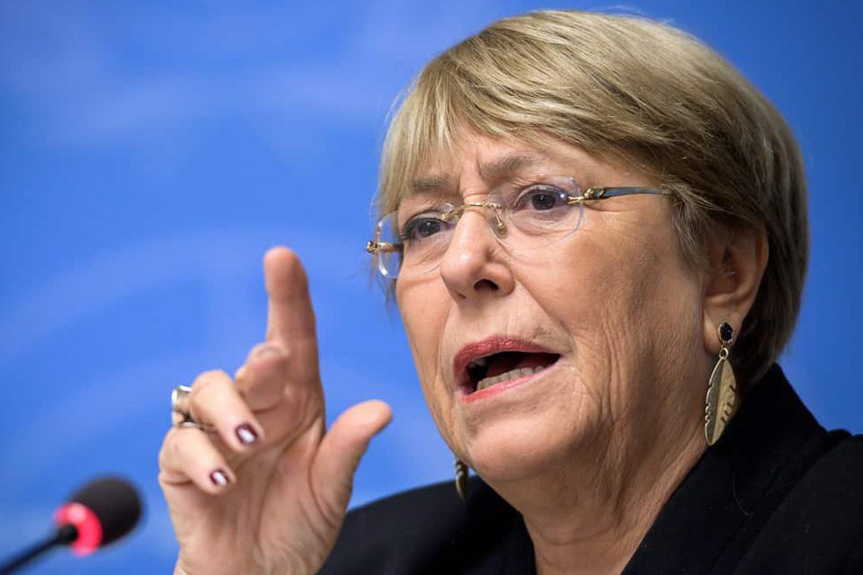 alta comisionada Michelle Bachelet