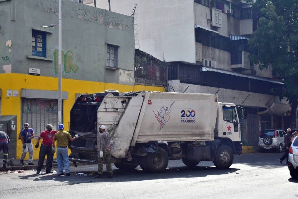 Camion basura Supra Caracas