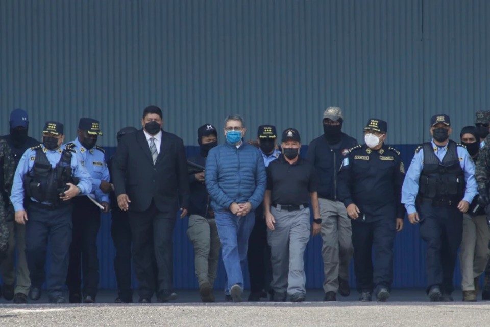 Juan Orlando Hernandez Honduras extradicion