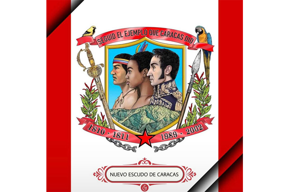 Nuevo escudo de Caracas