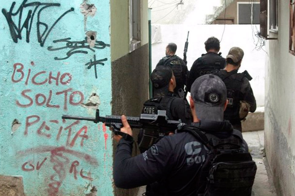 Redada policial en Río de Janeiro